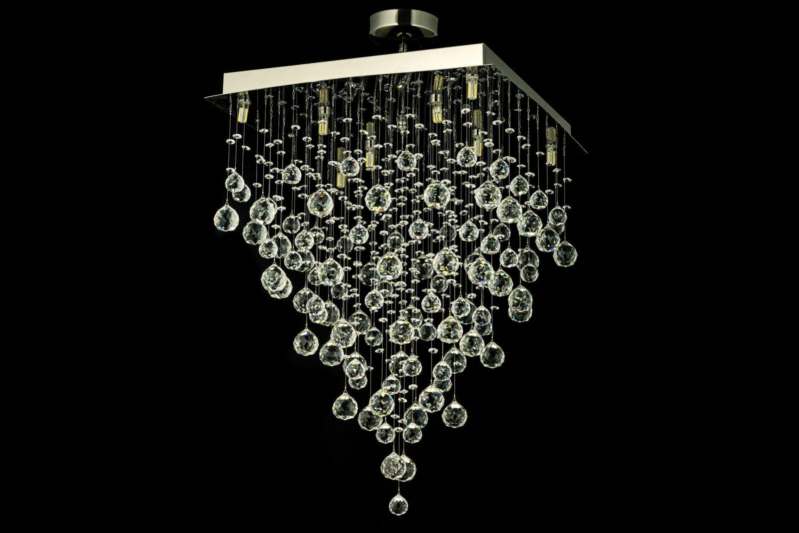 Каскадная люстра Arti Lampadari Flusso H 1.4.50.515 N Flusso H 1.4.50.515 N Матовый никель