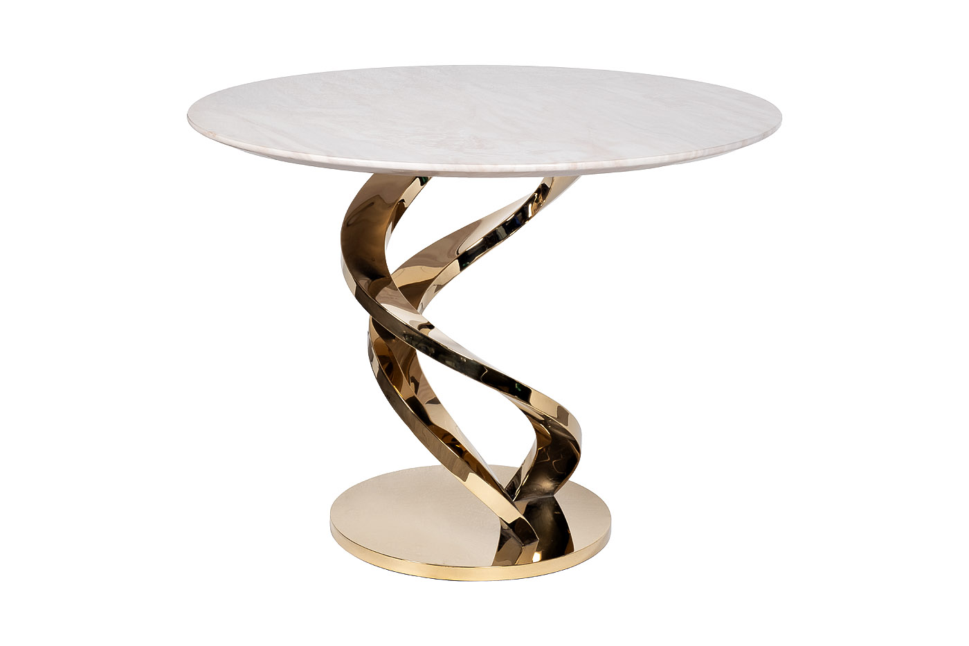 33FS-DT10075-PG Стол обеденный Cappucino Royal d100*75см Garda Decor 33FS-DT10075-PG 