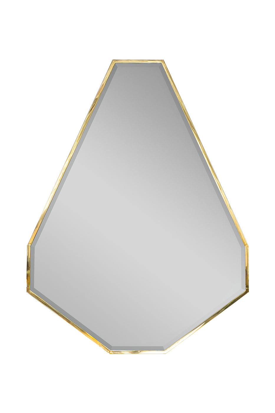 KFG088 Зеркало в металлич. раме  цвет золото 120*160см Garda Decor KFG088 