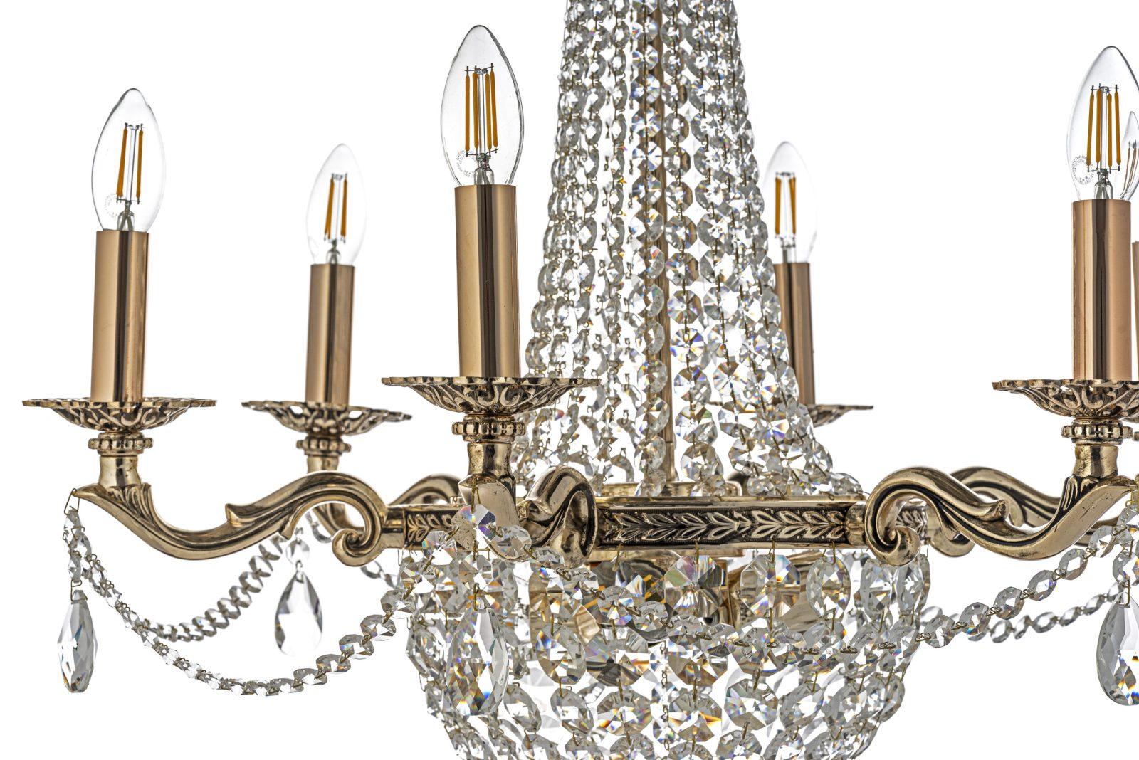 Подвесная люстра Arti Lampadari Amelia E 1.6.6.502 GB Amelia E 1.6.6.502 GB Золотой