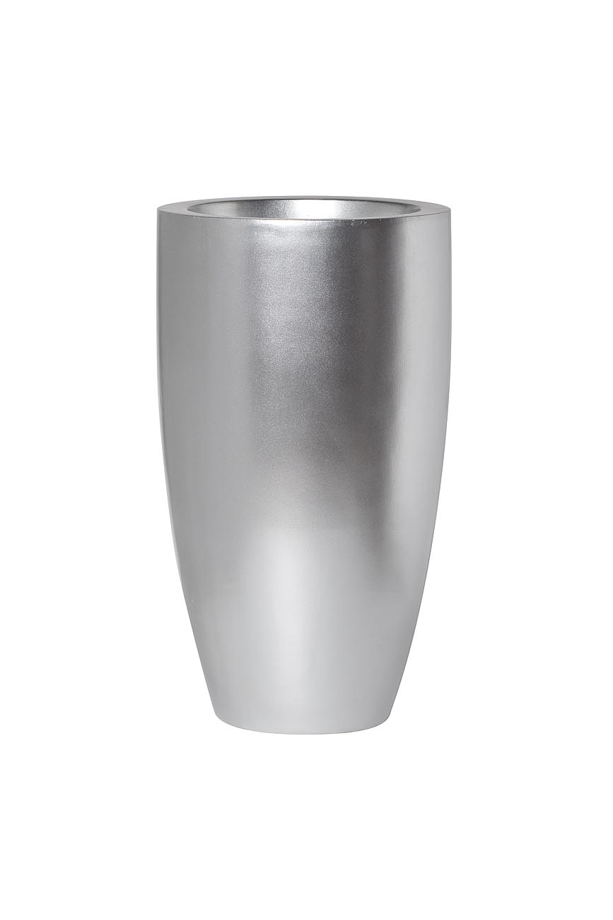 ZS-C899-23 Кашпо 33*33*58см цвет серебро Garda Decor ZS-C899-23 