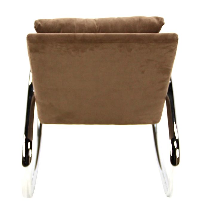 Кресло-качалка Колиос MK-5509-BR 125х62х80 см Коричневый MK-5509-BR Коричневый