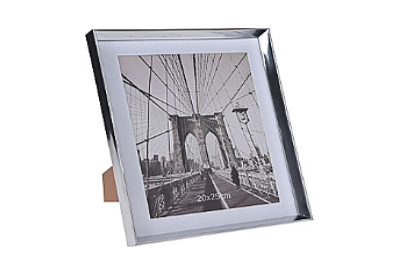 837500020 Фоторамка серебристая18*20см Garda Decor 837500020 