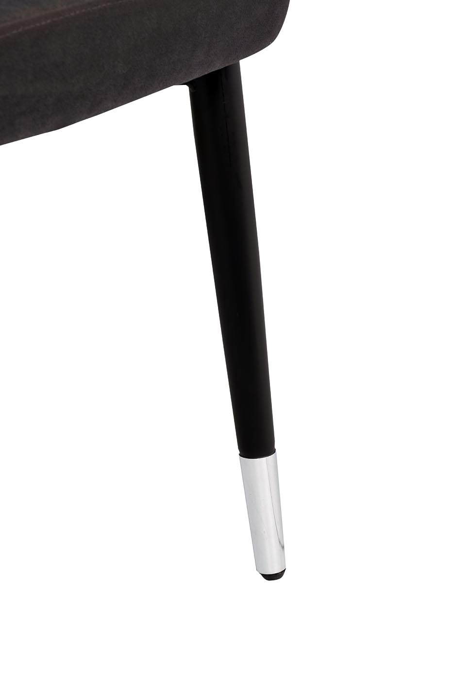 30C-1232F GR Стул велюр серый 54*57*80см с ч/б спинкой Garda Decor 30C-1232F GR 