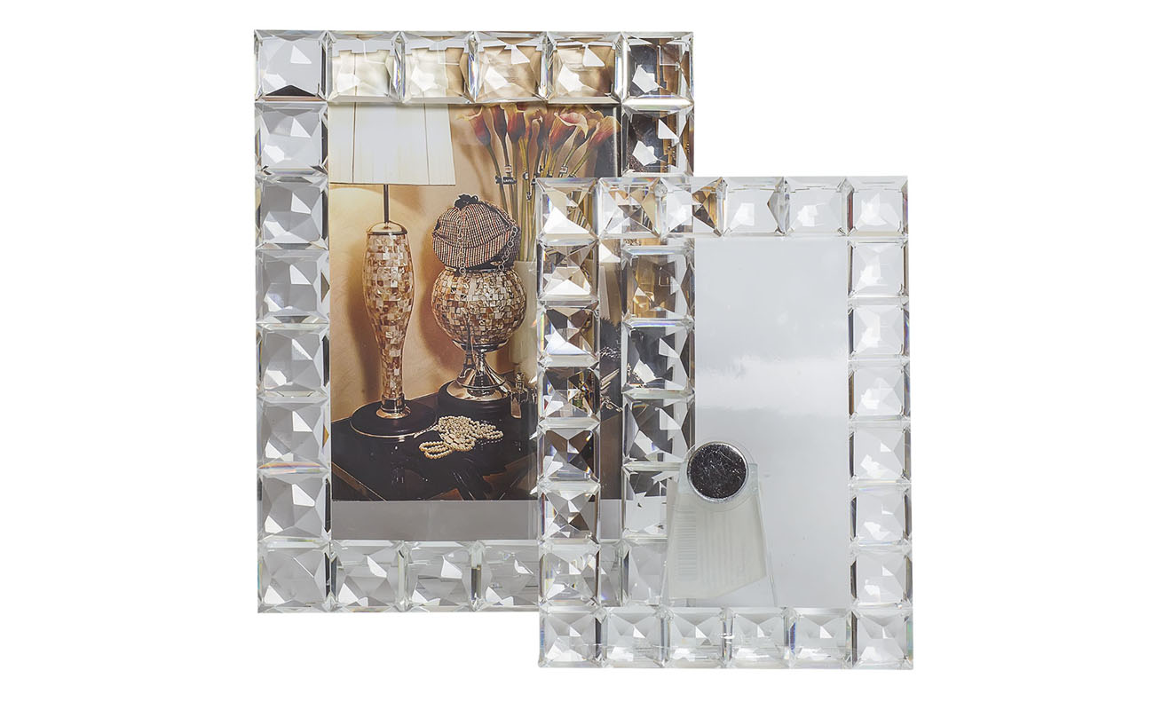 XX1096A Фоторамка из хрусталя 24.5х18.3х11.6 Garda Decor XX1096A 