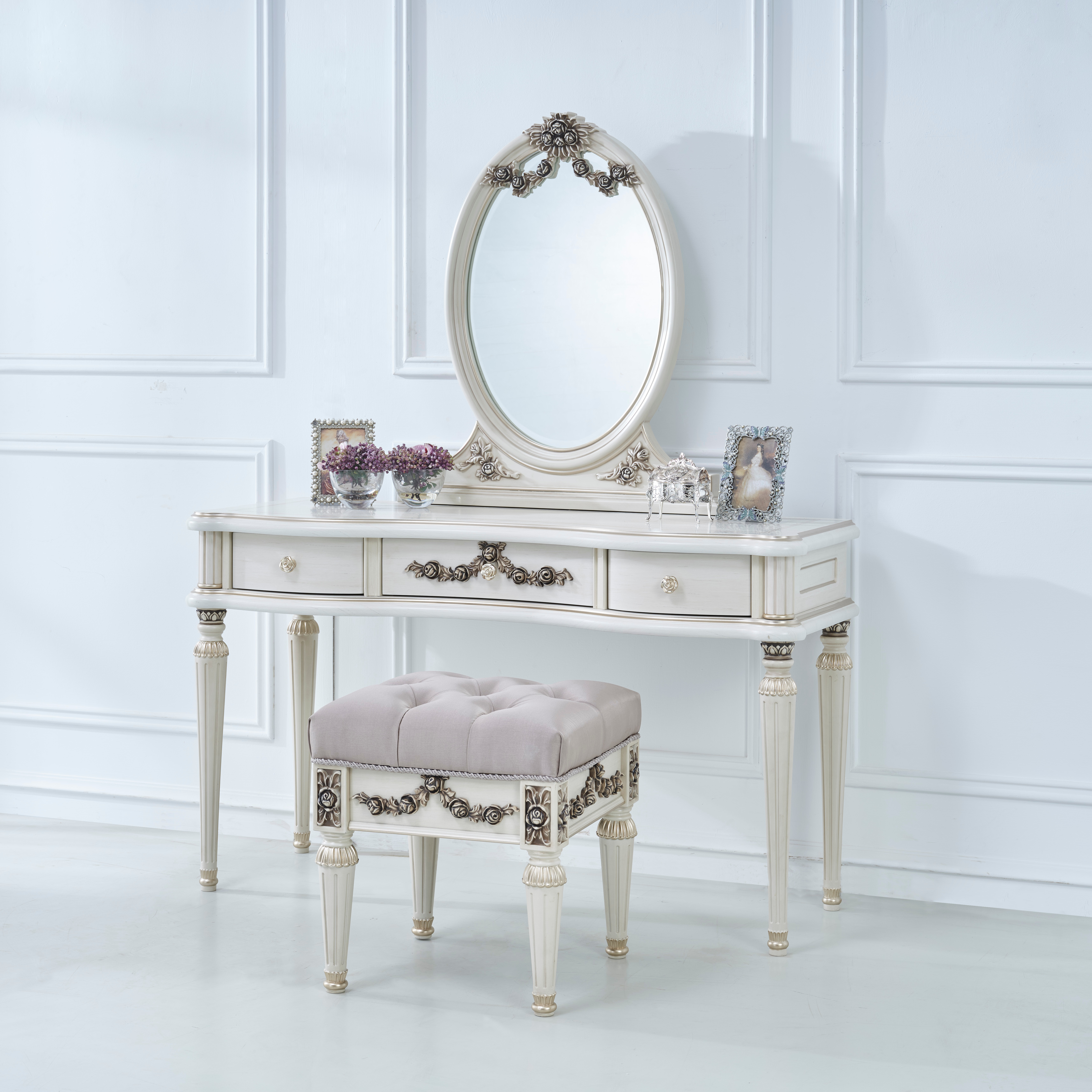 СТОЛ ТУАЛЕТНЫЙ ASTORIA WHITE (B) С/З 8305C3202 (0091490862)