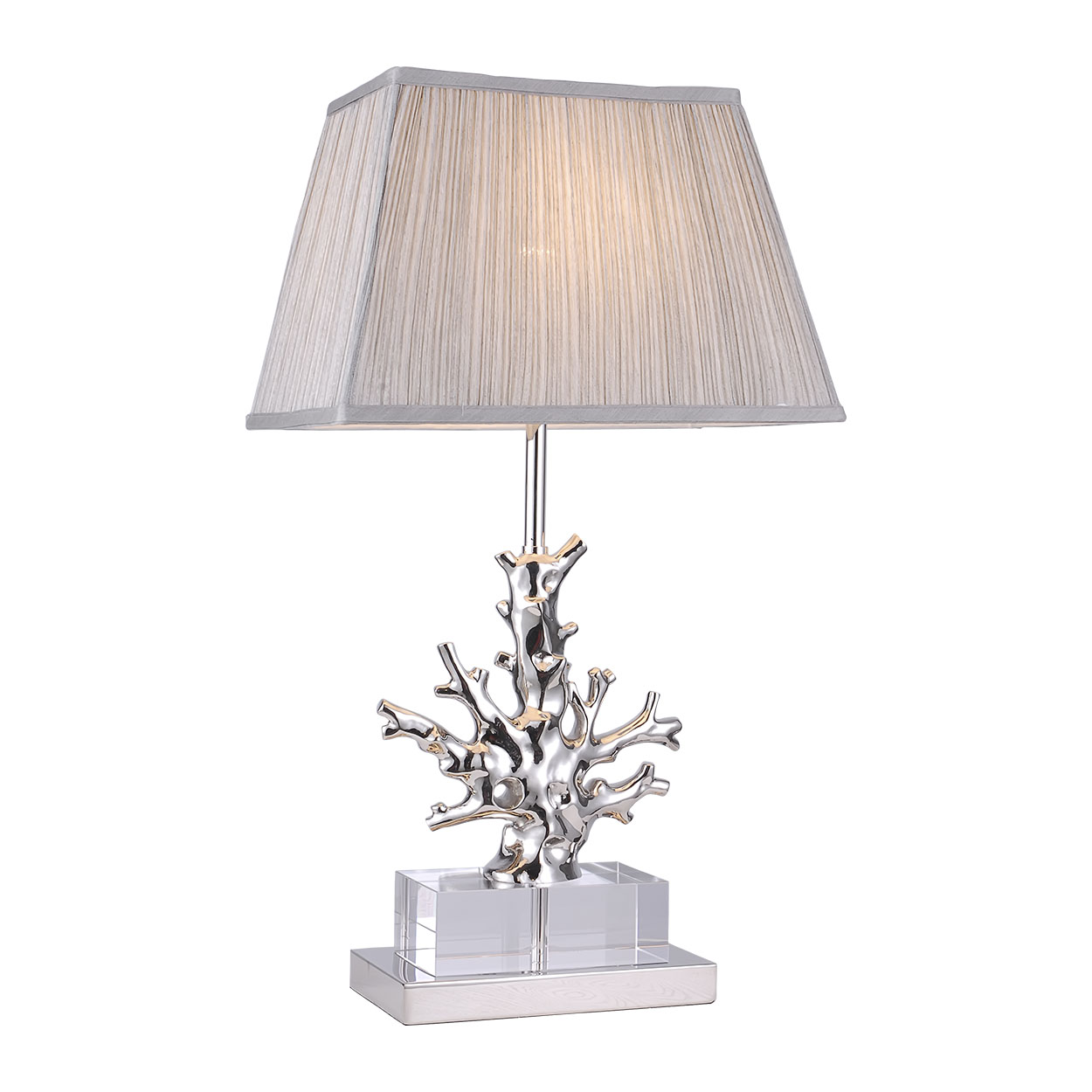 K2BT-1004 Лампа настольная "Silver coral" 70*46*86см Garda Decor K2BT-1004 