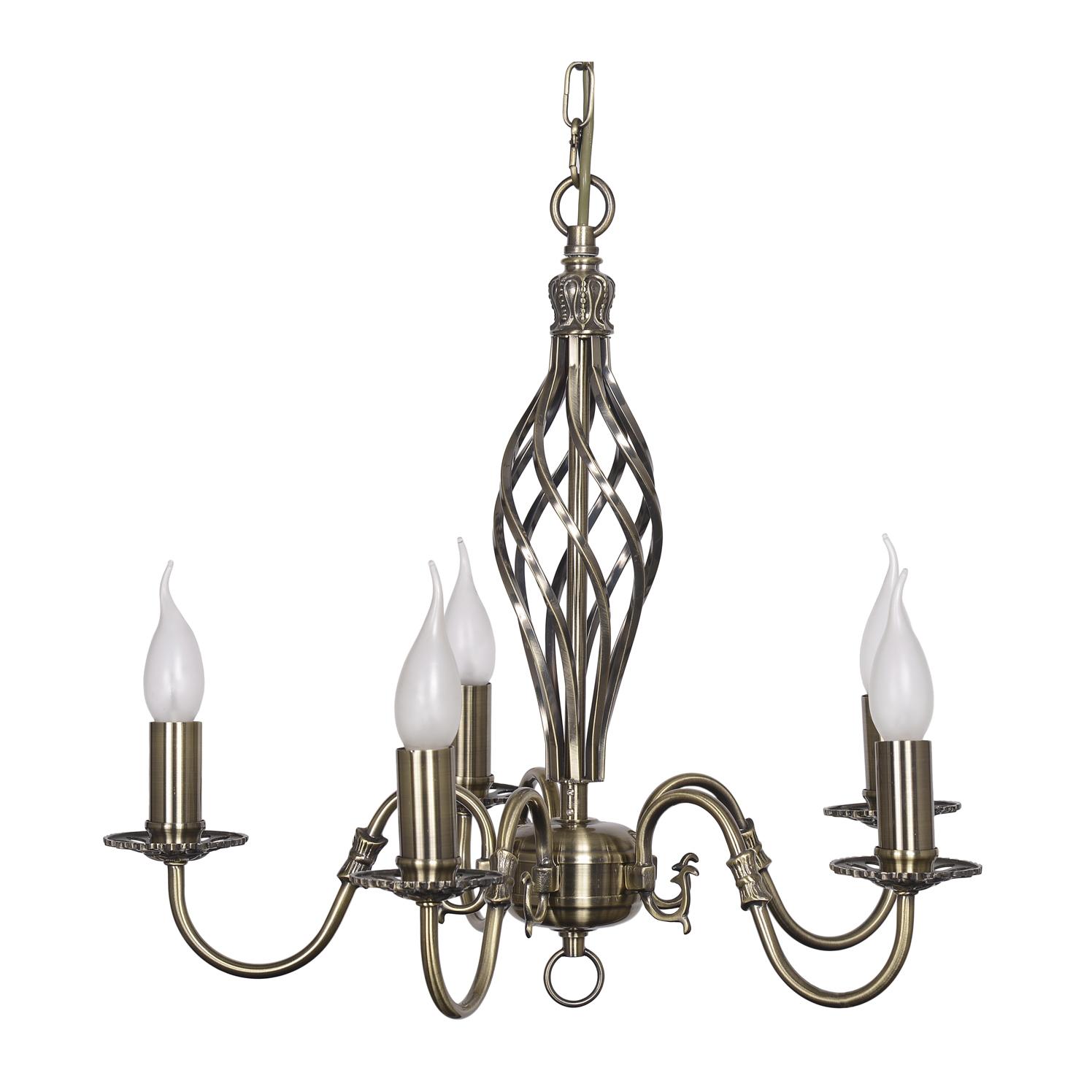 Подвесная люстра Arti Lampadari Tortora E 1.1.5 A Tortora E 1.1.5 A Бронза