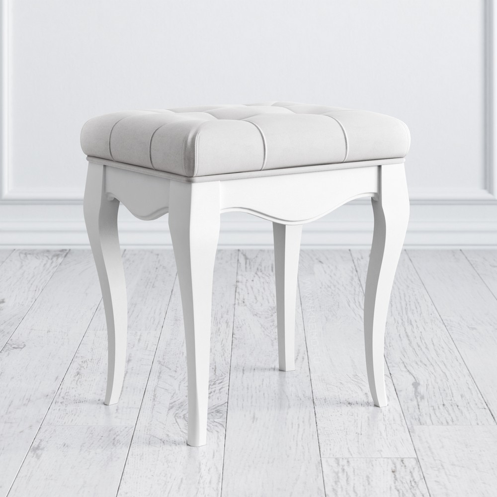 Пуф Silvery Rome Белый S107-K00-B07 Kreind  S107-K00-B07 Белый