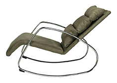 Кресло-качалка Колиос MK-5509-BR 125х62х80 см Коричневый MK-5509-BR Коричневый