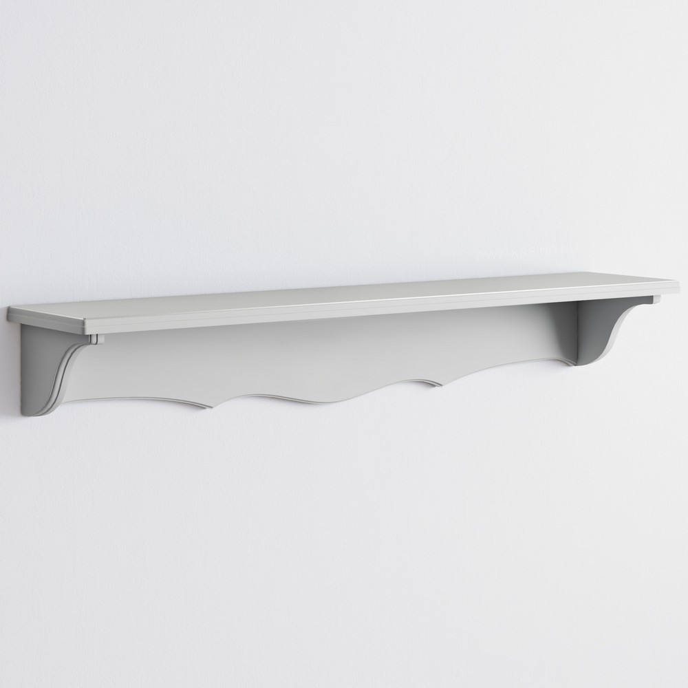 Полка Atelier Home Серо-бежевый с серебряной патиной GPL110-K04-S GPL110-K04-S Серо-бежевый с серебряной патиной