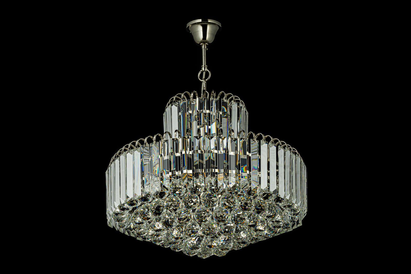 Подвесная люстра Arti Lampadari Ovada E 1.5.50.100 N Ovada E 1.5.50.100 N Матовый никель