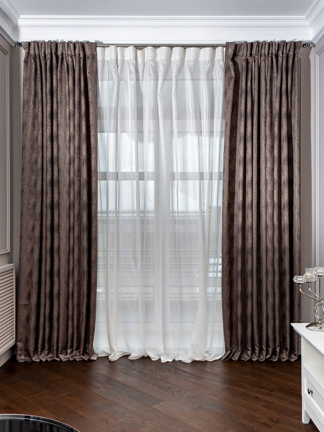 121GD-SASHA-TUL KREM Тюль SASHA кремовый  275*320см Garda Decor 121GD-SASHA-TUL KREM 