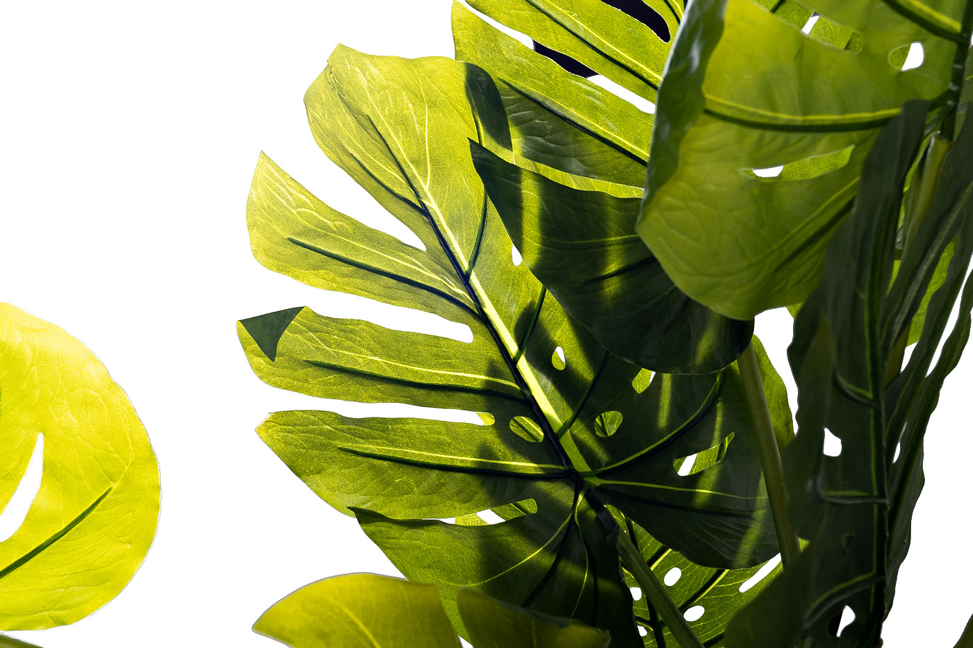 29BJ-924-10 Монстера искусственная в горшке h100см Garda Decor 29BJ-924-10 