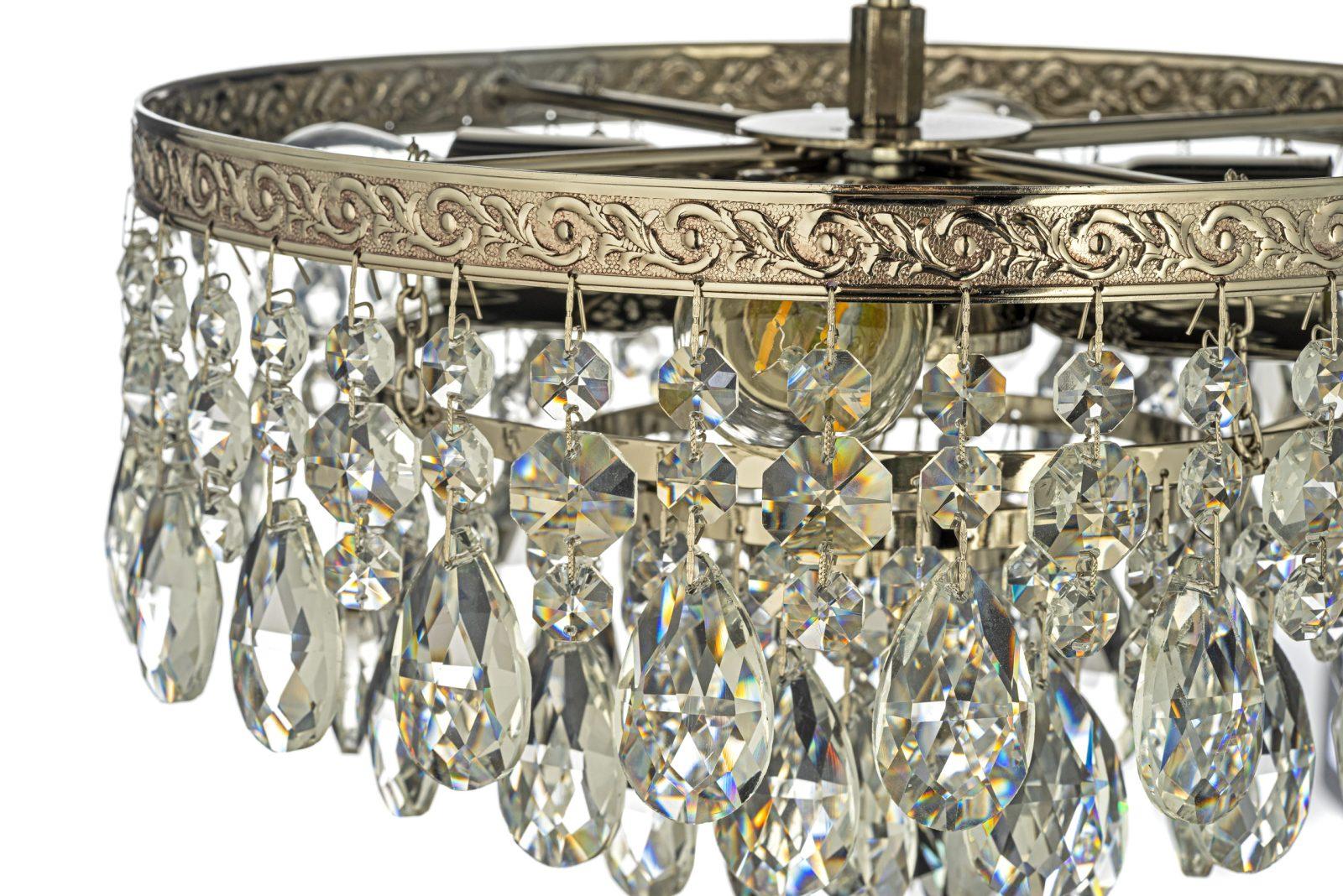Потолочная люстра Arti Lampadari Castellana E 1.3.30.601 N Castellana E 1.3.30.601 N Матовый никель
