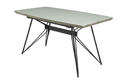 Стол DT2184 MK-7800-WT раскладной 80х140(180)х76 см Белый MK-7800-WT Белый