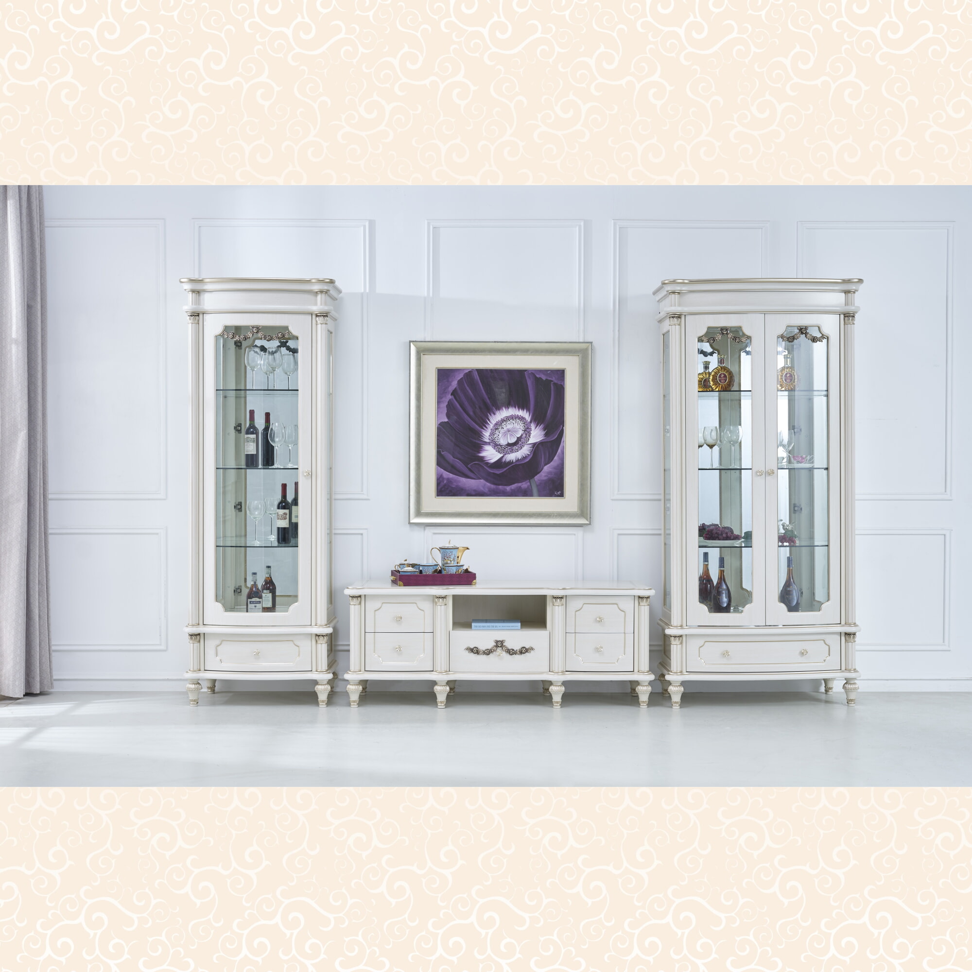 ГОРКА НАПОЛЬНАЯ ASTORIA WHITE 8305C0801 (0170240048)