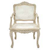 Стул French Rattan MK-3313-CE с подлокотниками 68х48х97 см Античный бежевый MK-3313-CE Античный бежевый