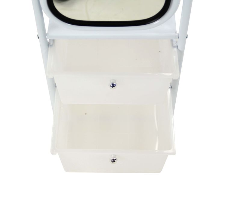 Зеркало MS-9088 MK-2375-WT c ящиками 38х35х170 см Белый MK-2375-WT Белый