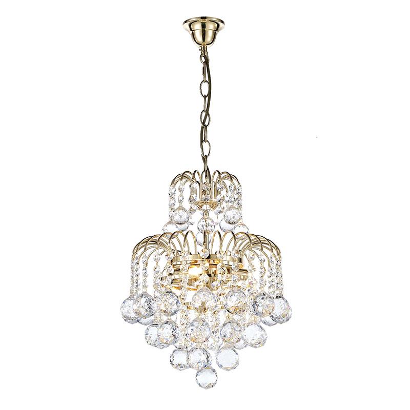 Подвесная люстра Arti Lampadari Bellagio E 1.5.30.100 G  Золотой