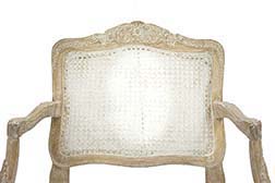 Стул French Rattan MK-3313-CE с подлокотниками 68х48х97 см Античный бежевый MK-3313-CE Античный бежевый