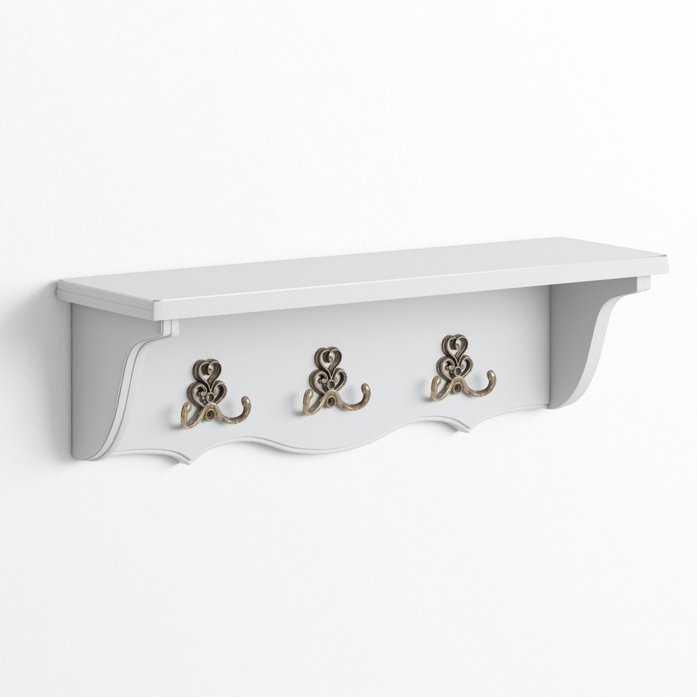 Вешалка Atelier Home Серо-бежевый с серебряной патиной VL060-K04-S Kreind  VL060-K04-S Серо-бежевый с серебряной патиной