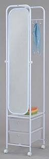 Зеркало MS-9088 MK-2375-WT c ящиками 38х35х170 см Белый MK-2375-WT Белый