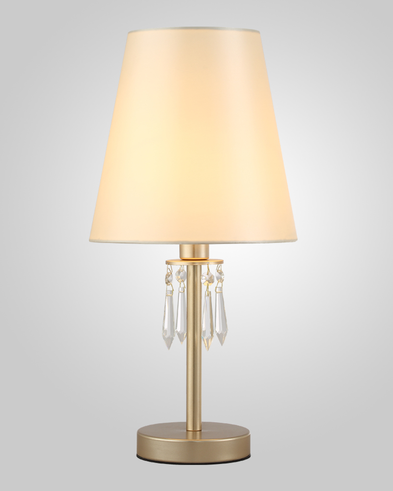 Настольная лампа Crystal Lux RENATA LG1 GOLD RENATA LG1 GOLD Белый/Бежевый