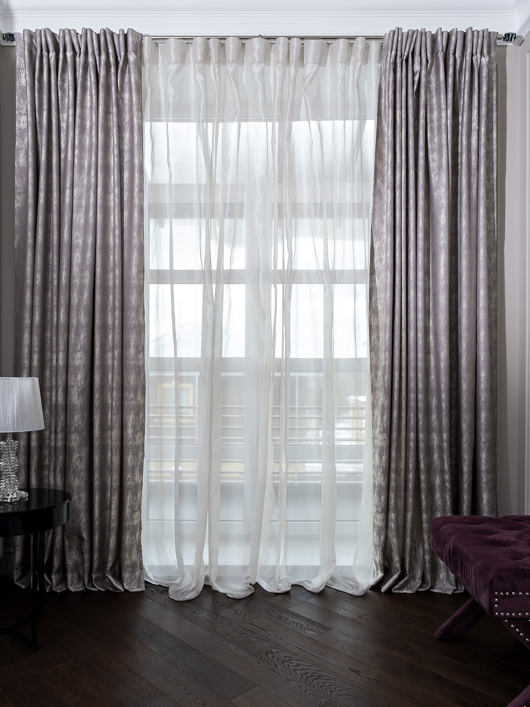 121GD-SERIK-TUL SBEG Тюль SERIK бежевый 275*320см Garda Decor 121GD-SERIK-TUL SBEG 