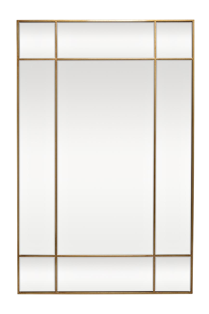 KFG047 Зеркало в металлич. раме цвет золото 90*140см Garda Decor KFG047 