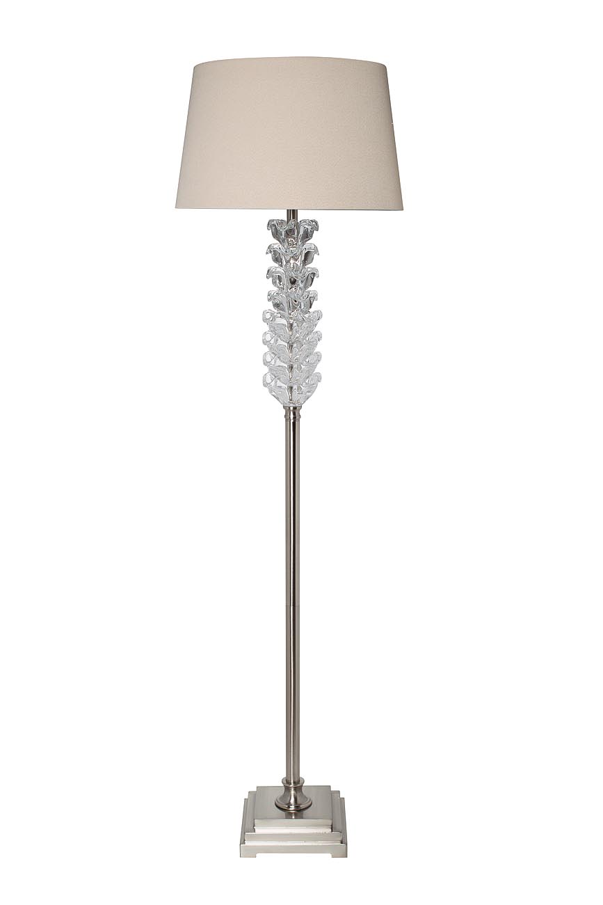22-87508FL Торшер плафон бежевый d45,5*165см Garda Decor 22-87508FL 