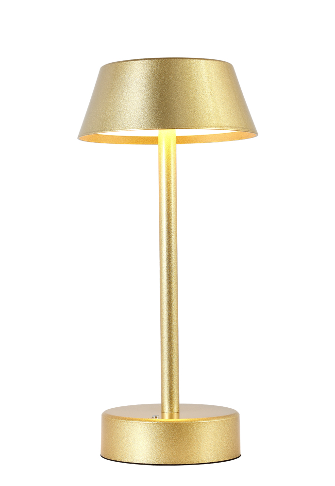 Аккумуляторная настольная лампа Crystal Lux SANTA LG1 GOLD SANTA LG1 GOLD Золото