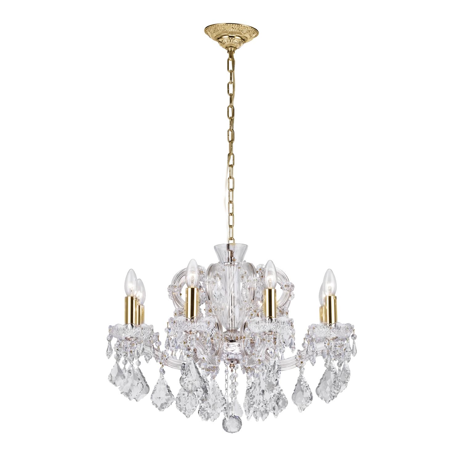Подвесная люстра Dio DArte Asfour Diamante E 1.1.8.200 G Diamante E 1.1.8.200 G Золотой