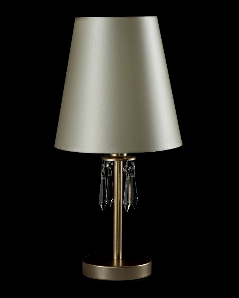 Настольная лампа Crystal Lux RENATA LG1 GOLD RENATA LG1 GOLD Белый+Бежевый