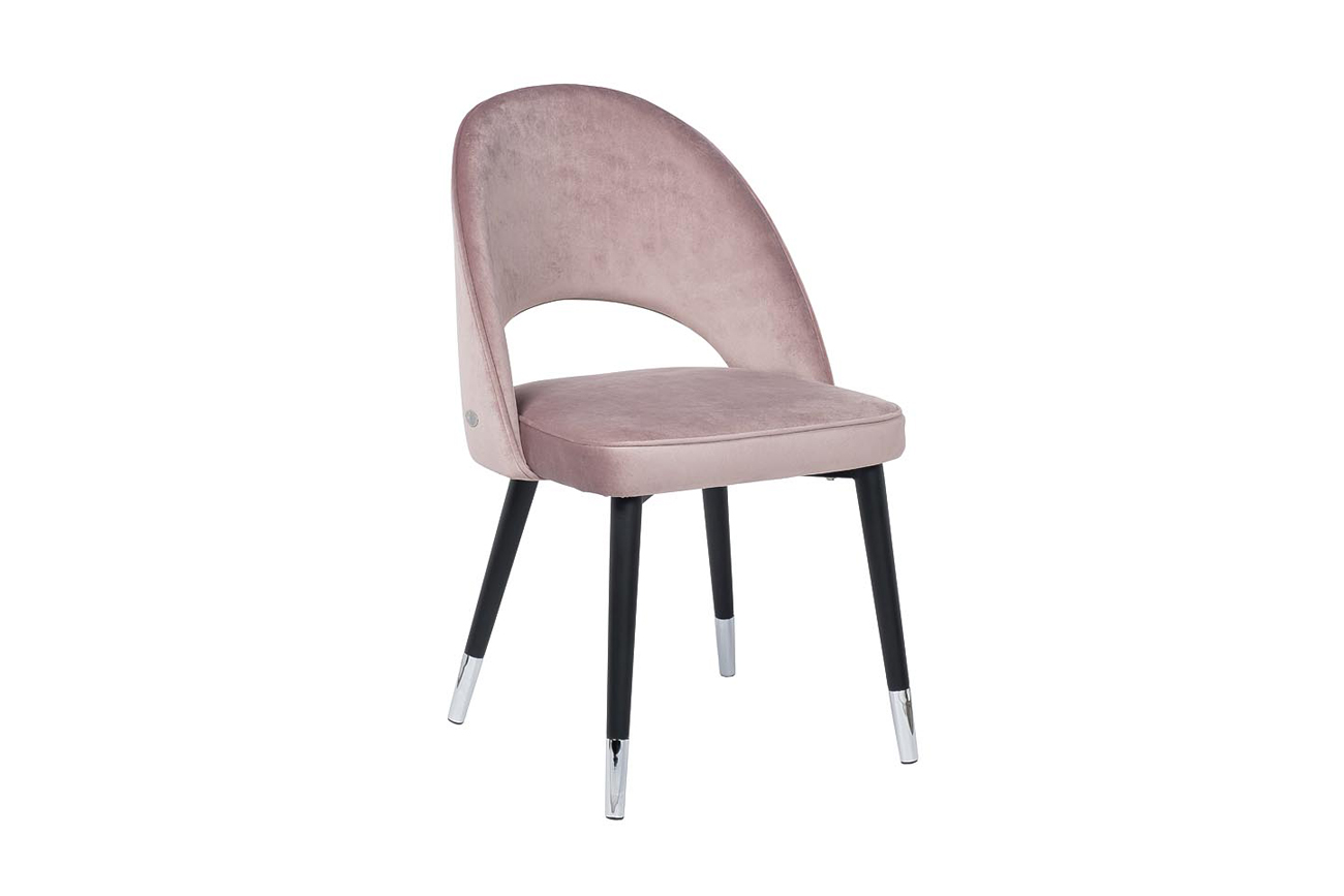 30C-1228F LPI Стул велюр пепельно-розовый 51*56*84см Garda Decor 30C-1228F LPI 