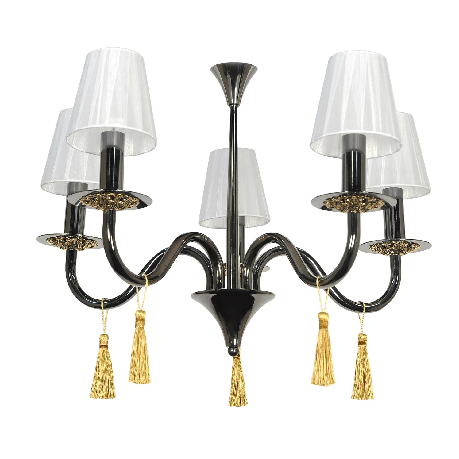 Подвесная люстра Arti Lampadari Pontone E 1.1.5 PB Pontone E 1.1.5 PB Графит