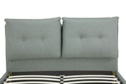 Кровать XS-9086 MK-7600-GY двуспальная 160х200 см Серый MK-7600-GY Серый
