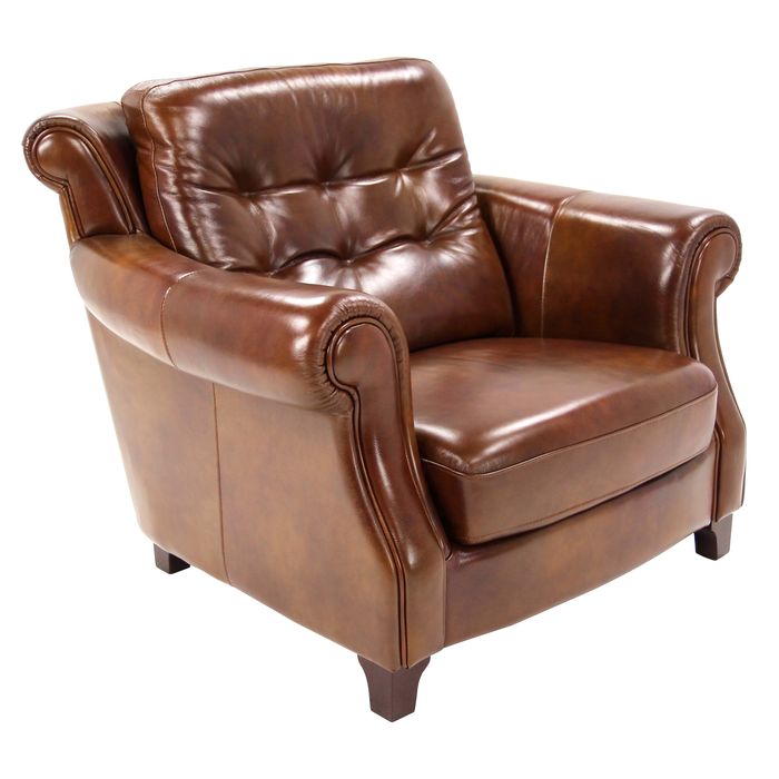 Кресло  MK-6502-CGL 114х110х96 см Коньячный MK-6502-CGL Коньячный
