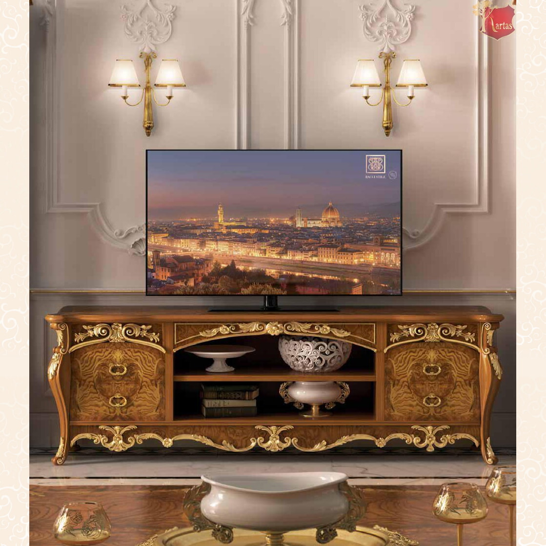 Тумба ТВ   J'adore Luxury орех  