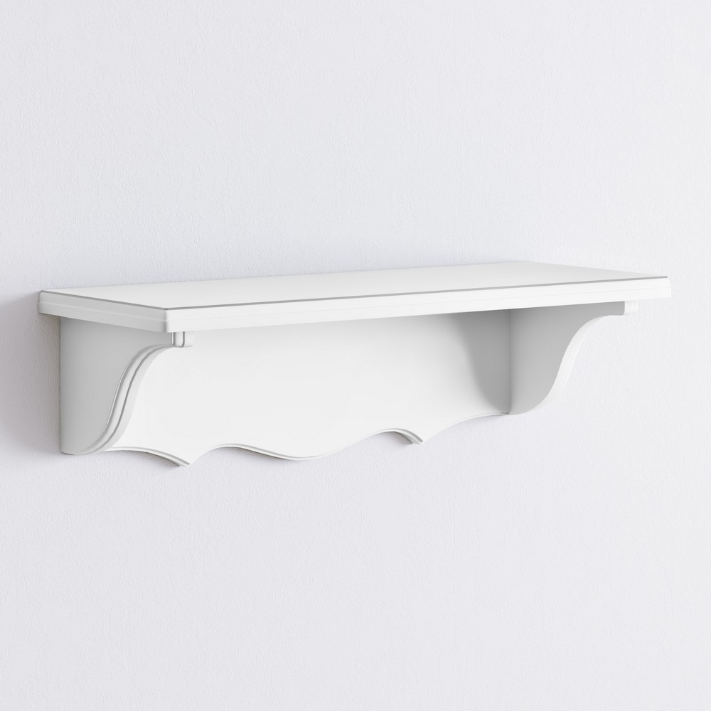 Полка Silvery Rome Белый с серебряной патиной GPL060-K00-S GPL060-K00-S Белый с серебряной патиной