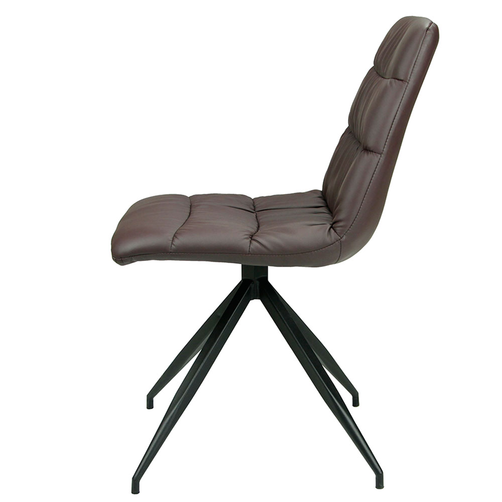 Стул D374 Midlend MK-4326-BR 41х51х87 см Коричневый MK-4326-BR Коричневый