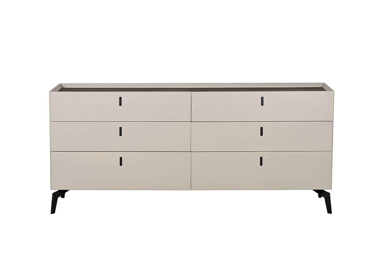 77IP-CH817/1 Комод светлый 156*43,5*70см Garda Decor 77IP-CH817/1 