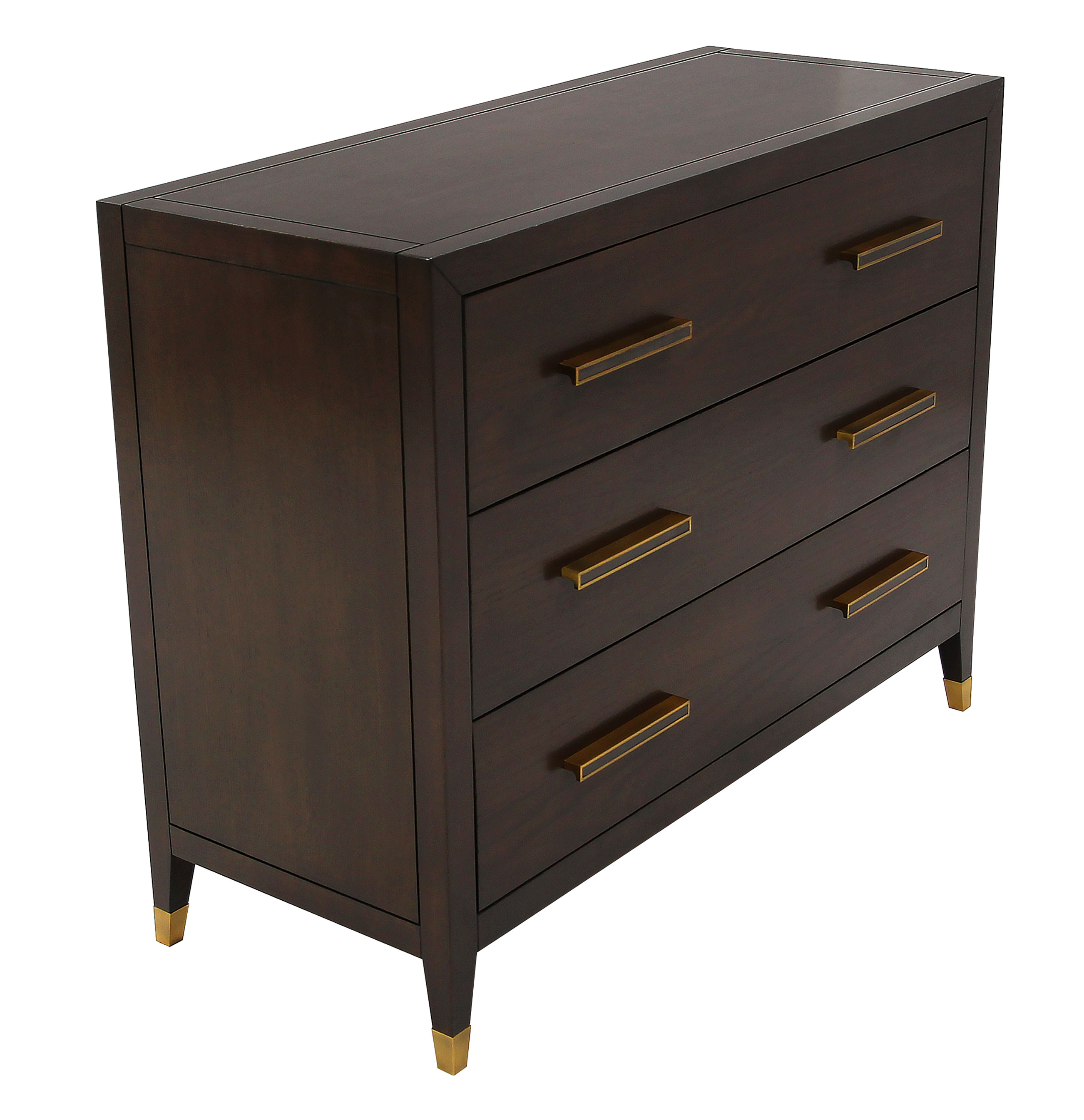 Комод Deco MK-6210-DC 100х40х77 см Темный кофе MK-6210-DC Темный кофе