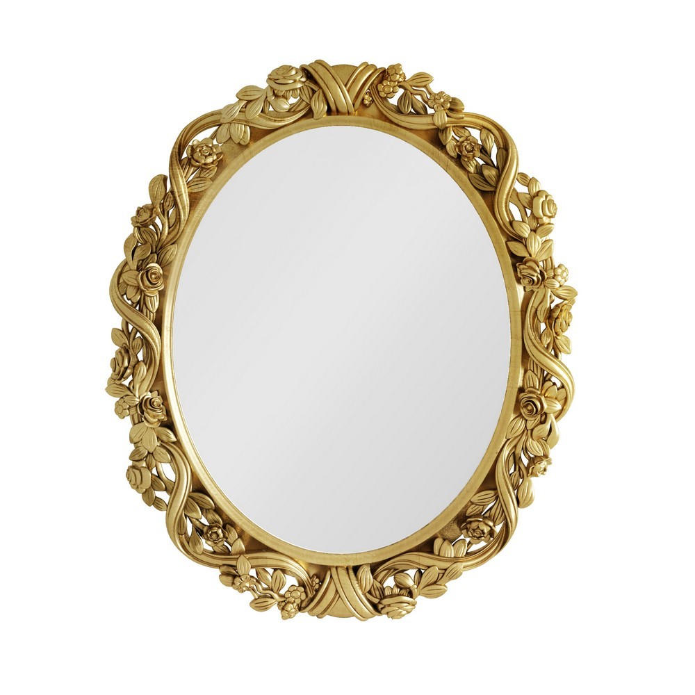 Зеркало Romantic Gold Золотая патина MR001L-G Kreind  MR001L-G Золотая патина