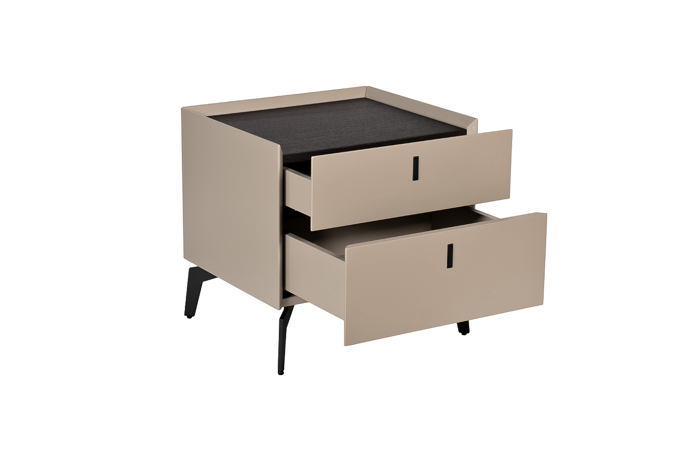 77IP-NS817/1 Тумбочка с двумя ящиками светлая 50*43,5*50см Garda Decor 77IP-NS817/1 