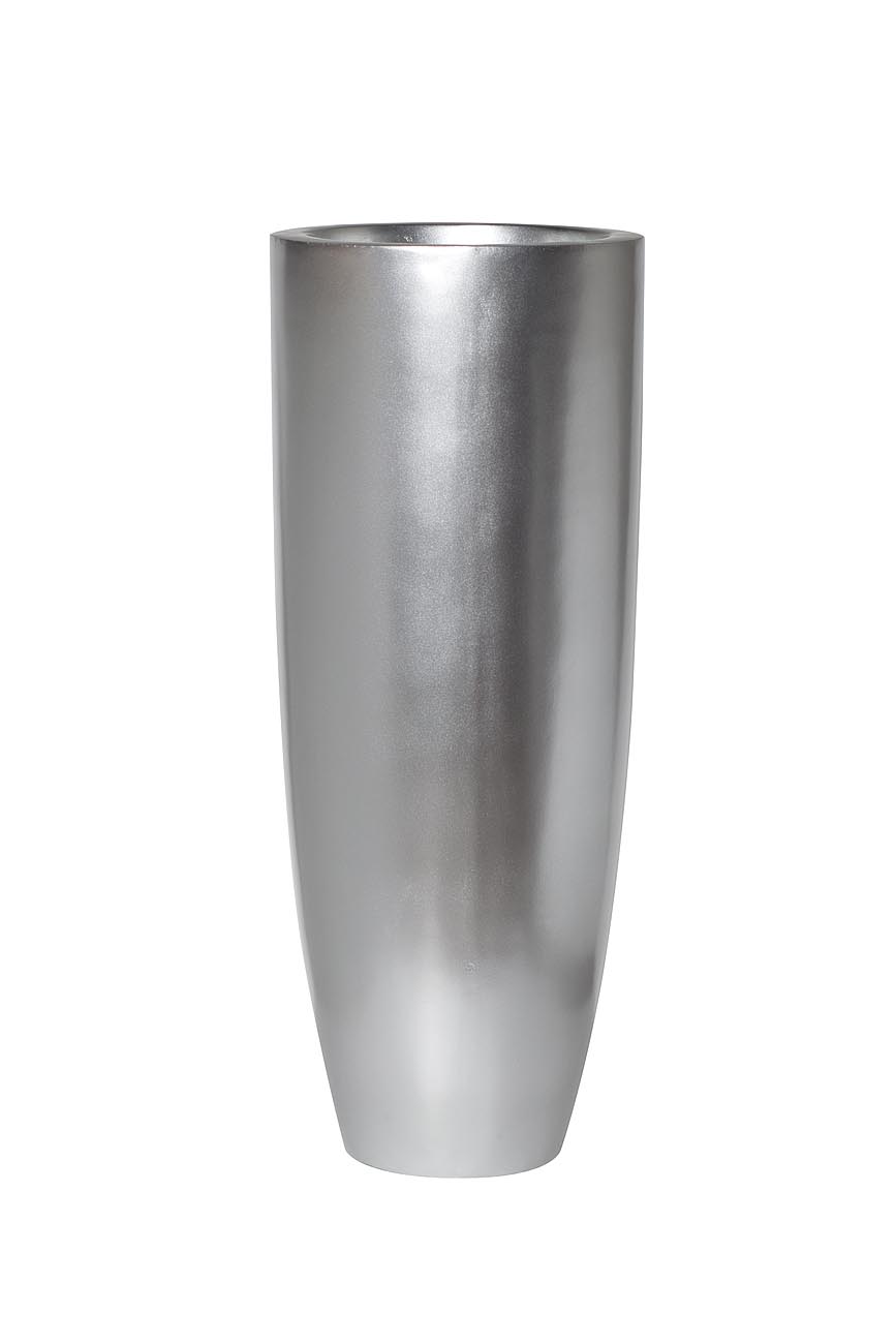 ZS-C899-36 Кашпо 37*37*91см цвет серебро Garda Decor ZS-C899-36 
