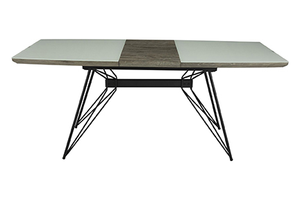 Стол DT2184 MK-7800-WT раскладной 80х140(180)х76 см Белый MK-7800-WT Белый