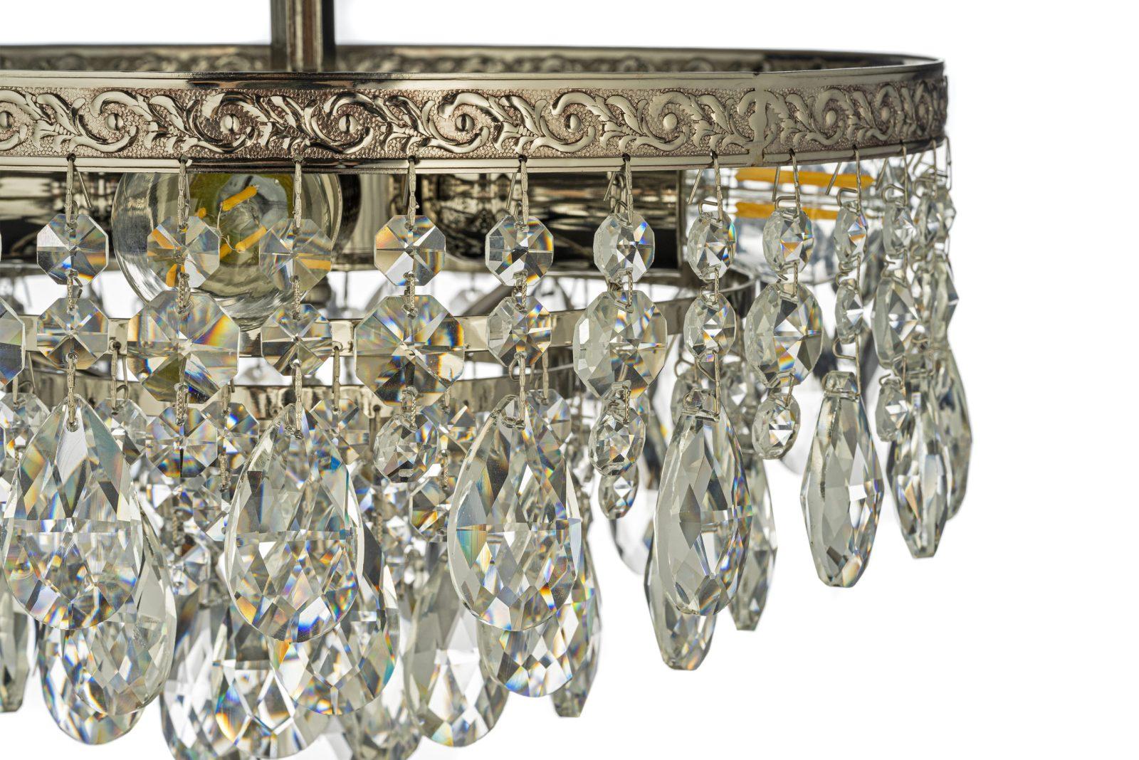 Потолочная люстра Arti Lampadari Castellana E 1.3.30.602 N Castellana E 1.3.30.602 N Матовый никель
