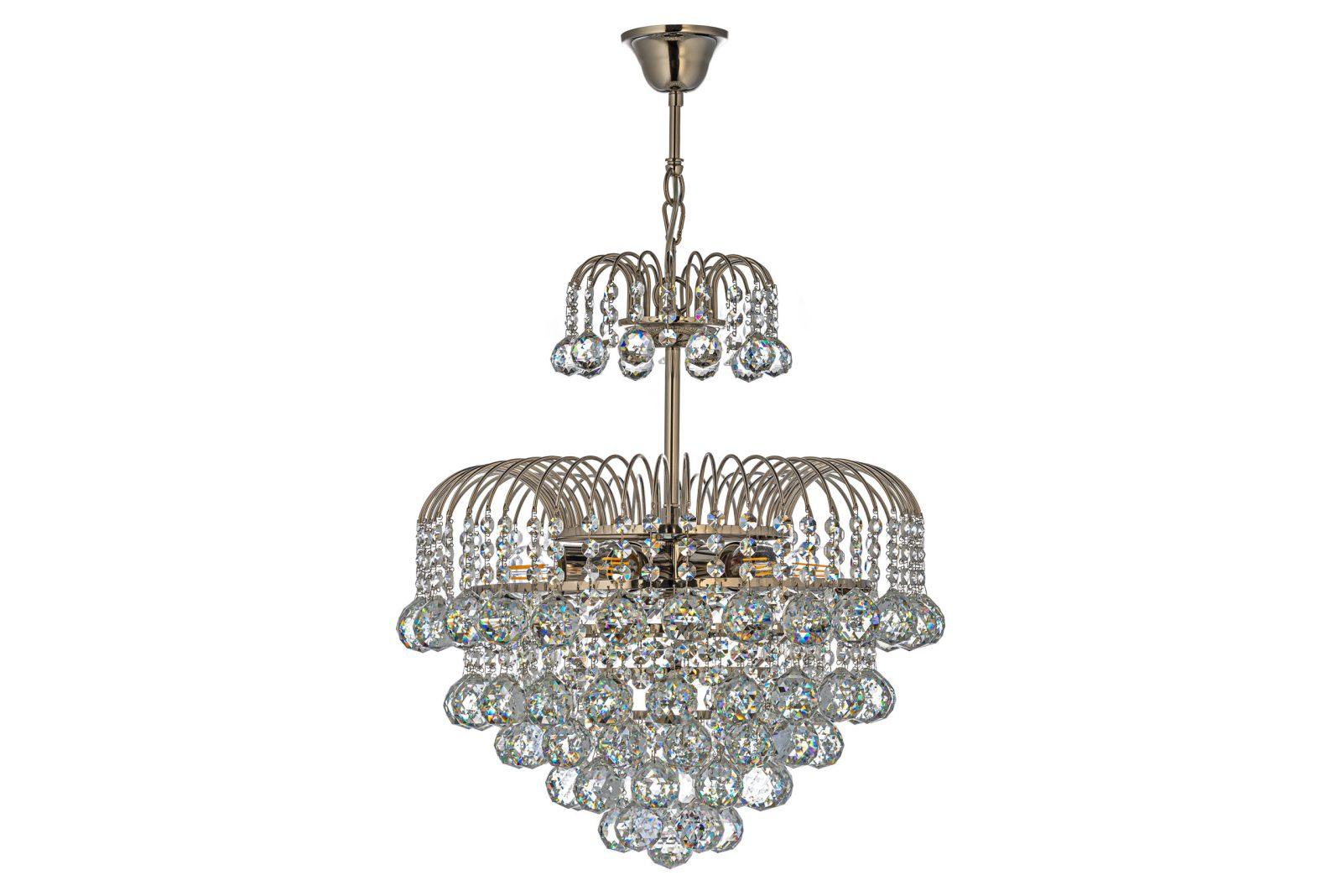 Подвесная люстра Arti Lampadari Bellagio E 1.5.50.100 N  Матовый никель