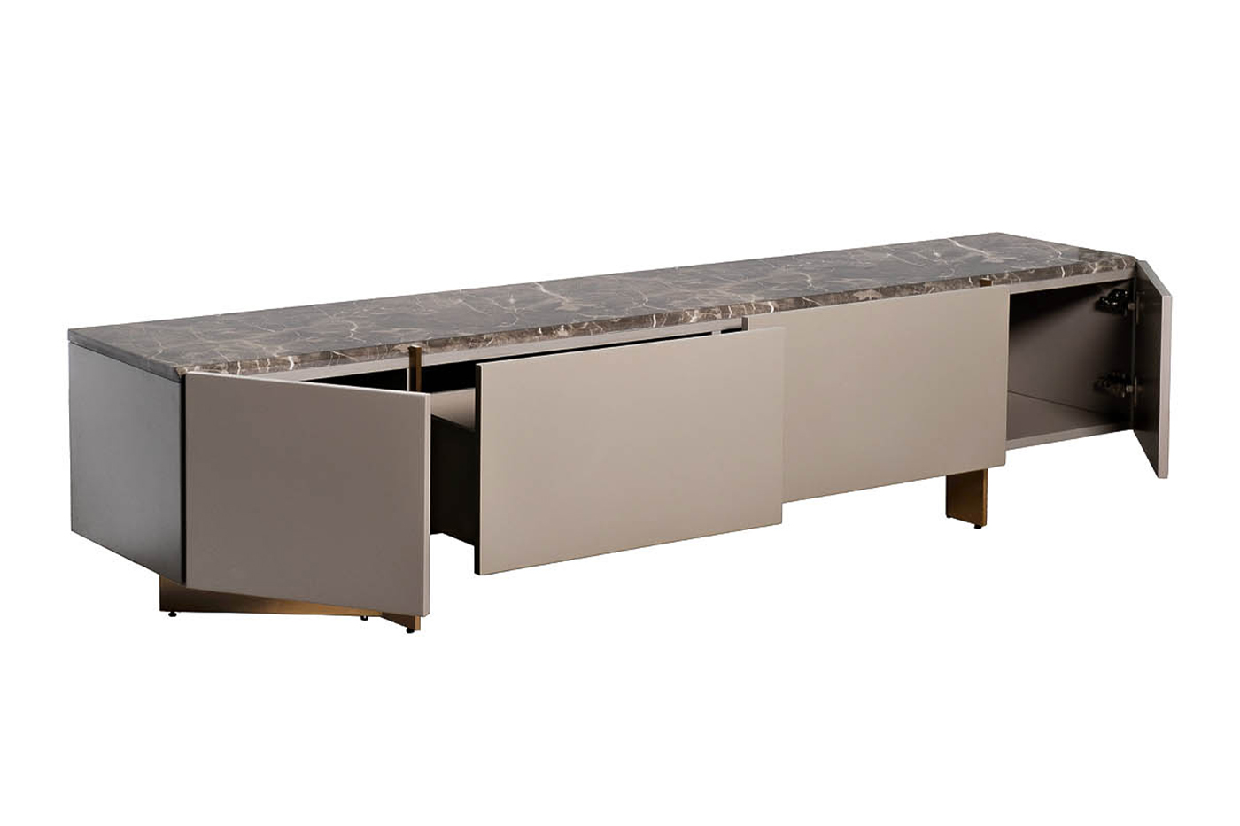 58DB-21233TV Тумба под телевизор Gate 200*42*45см Garda Decor 58DB-21233TV 